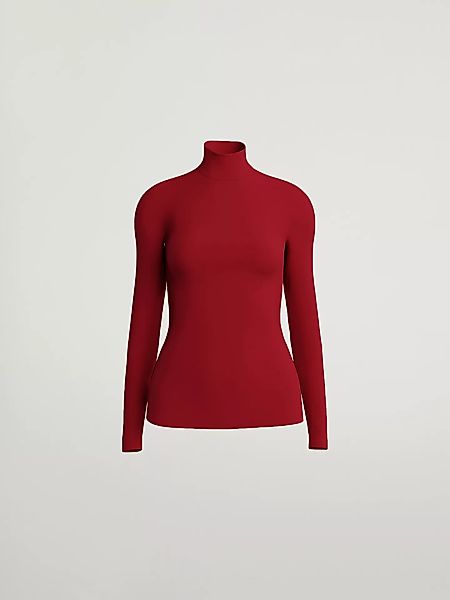 Wolford - Turtleneck Top Long Sleeves, Frau, lipstick, Größe: S günstig online kaufen