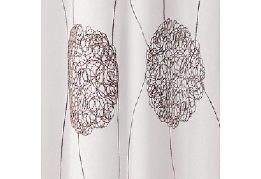 Delindo Lifestyle Gardine Serie Monique (2 St), Ösen, halbtransparent, Voil günstig online kaufen