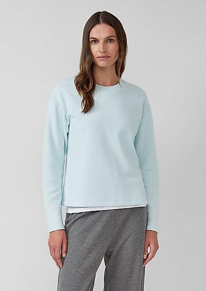 s.Oliver Sweatshirt Sweatshirt Flauschiges Sweatshirt günstig online kaufen