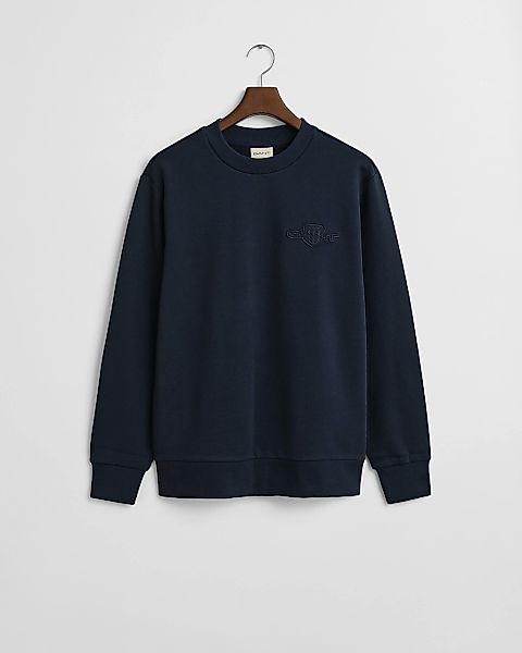 Gant Sweatshirt "TONAL SHIELD", Rundhals, regular fit, basic günstig online kaufen