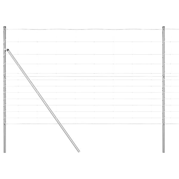 vidaXL Zaunpfosten Galvanisiert 25 x 1,5 m Stahl 3351353 günstig online kaufen