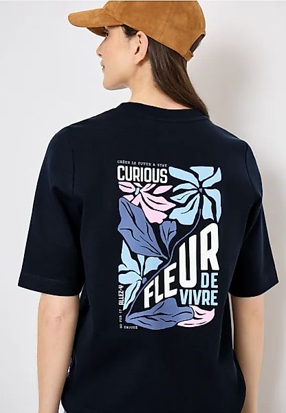 Sweatshirt mit Backprint günstig online kaufen