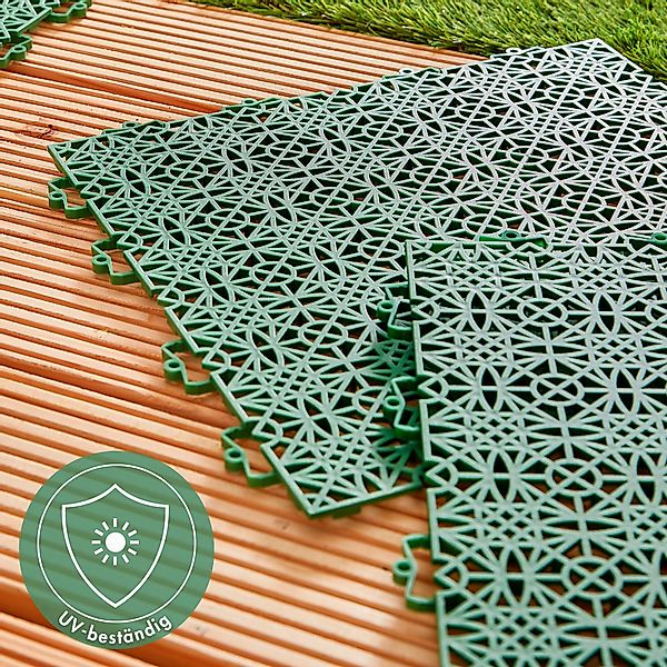 Andiamo Kunststoff-Fliesen Terrassenfliesen Terra Sol, Made in Swiss, Packu günstig online kaufen