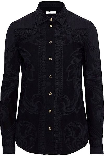 VERSACE COLLECTION Langarmhemd Herren Hemd Denim Cotton Exklusivem Design s günstig online kaufen