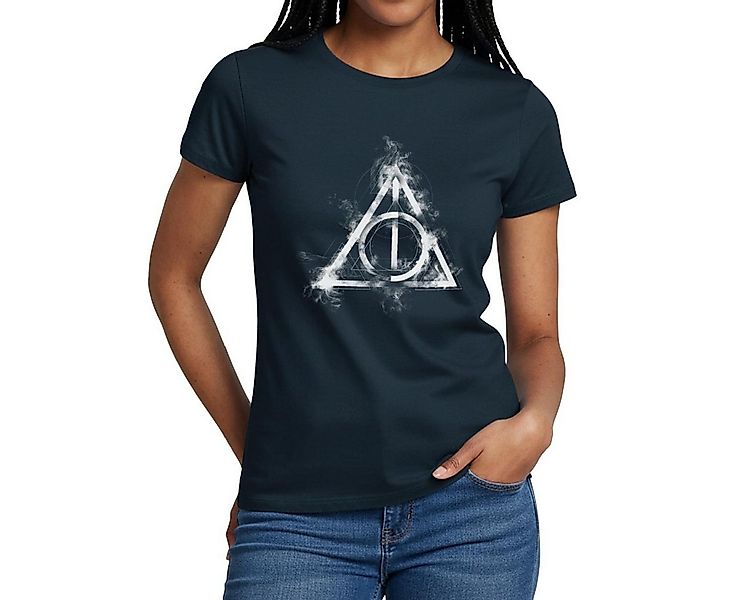 Spreadshirt T-Shirt Harry Potter Teil 7 Symbol Frauen T-Shirt (1-tlg) günstig online kaufen