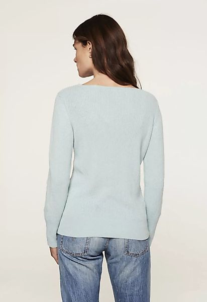Classy Boatneck Sweater - Baumwolle - Gestrickt & Circular günstig online kaufen