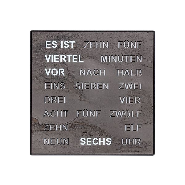 FILIUS zeitdesign Wanduhr Wortuhr als Tisch- günstig online kaufen