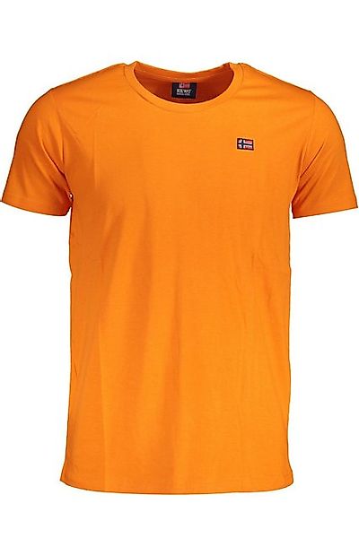 NORWAY 1963 T-Shirt Herren Kurzarm-T-Shirt Orange mit günstig online kaufen