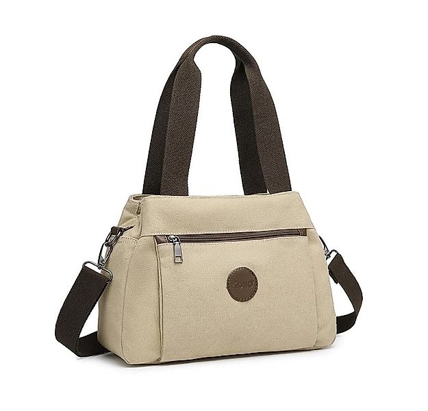 KONO Shopper Canvas Handtasche Frauen Schultertasche günstig online kaufen