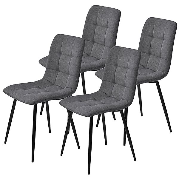 Furnishings Home Esszimmerstuhl Polsterstuhl 4er Set, günstig online kaufen