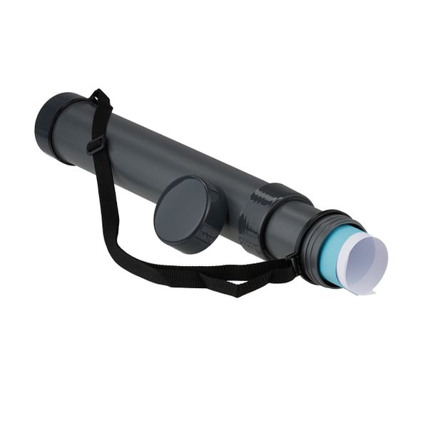 relaxdays Köchertasche Posterrolle ausziehbar mit Gurt, günstig online kaufen