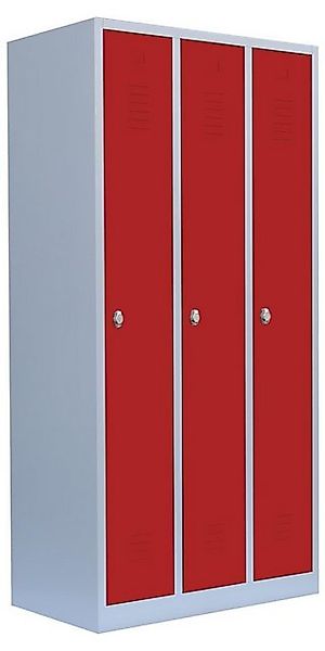 Steelboxx Spind für 3 Personen Kleiderspind Personalschrank 180x88,5x50cm ( günstig online kaufen