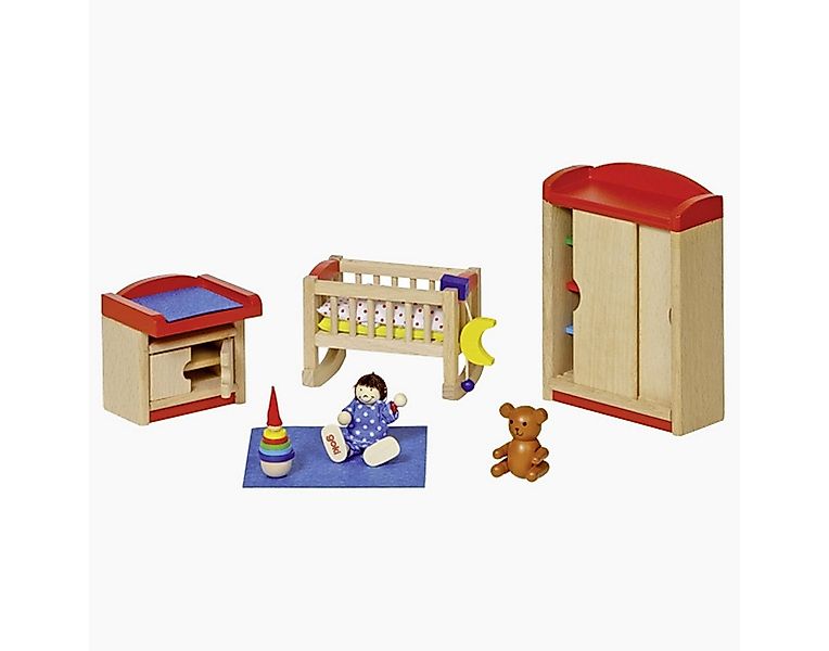 goki Puppenhausmöbel Kinderzimmer (packung, 10tlg., spar set), mit detailve günstig online kaufen