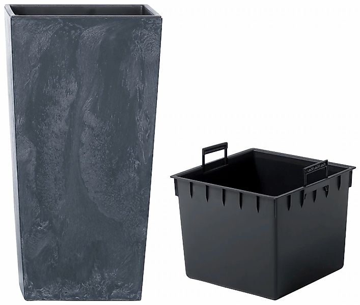 Prosperplast Pflanzkübel "Urbi Square Effect" BxTxH: 26,5x26,5x50 cm günstig online kaufen
