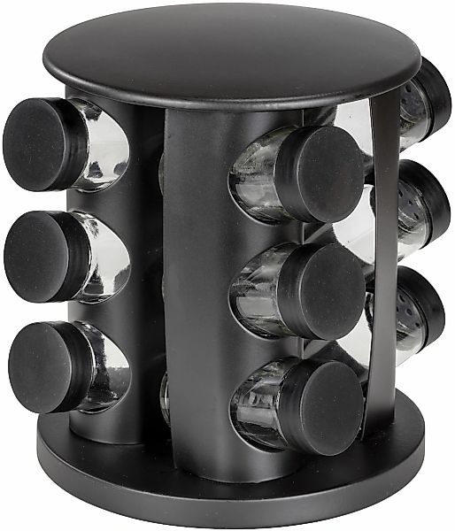 WENKO Gewürzkarussell "Modell Bruna" 360 drehbares Gewürzregal mit 12 Gewür günstig online kaufen