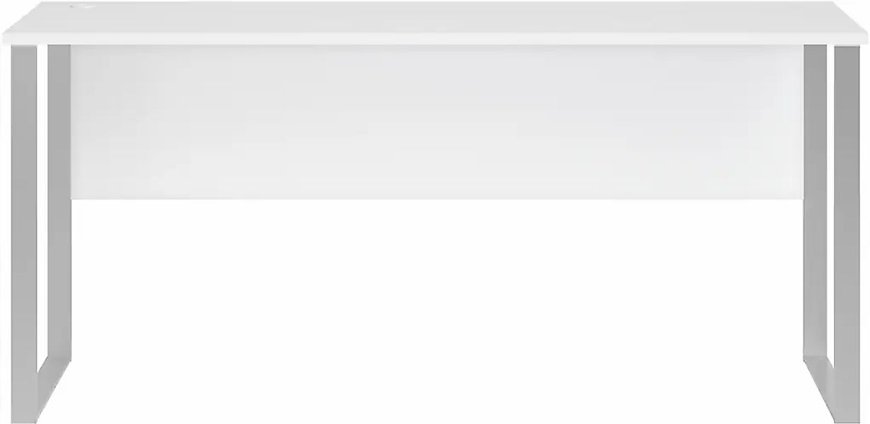 BEGA OFFICE Schreibtisch "Amanda" 1 Stk. tlg. Kabeldurchlass, Metallkufen, günstig online kaufen