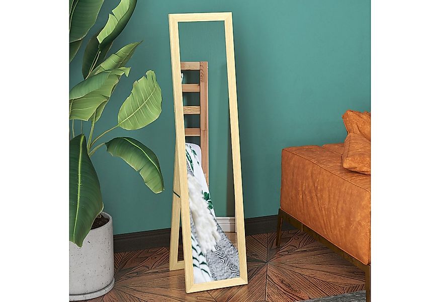 HOMCOM Standspiegel Ganzkörperspiegel mit Ständer (Kosmetikspiegel, 1-St., günstig online kaufen