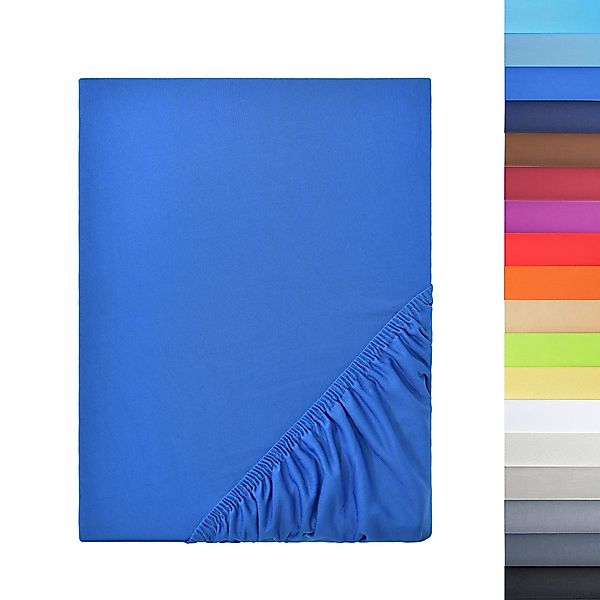 NatureMark Spannbettlaken Microfaser Spannbettlaken 200x220cm, Polyester, günstig online kaufen