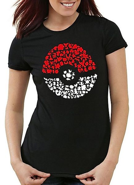 style3 T-Shirt Fang sie alle pokemon go ball monster spiel online günstig online kaufen