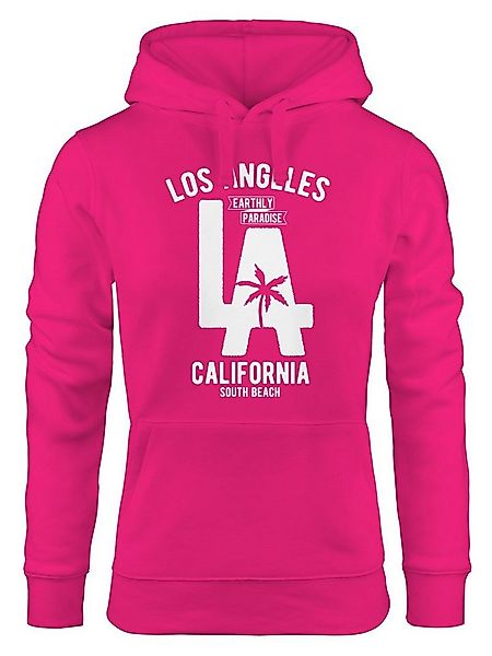 Neverless Hoodie Hoodie Damen Los Angeles California LA Palme Sweatshirt Ka günstig online kaufen