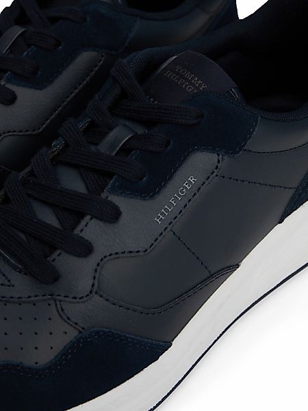 Tommy Hilfiger Keilsneaker "FASTON LTH MIX", Freizeitschuh, Schnürschuh, Ha günstig online kaufen