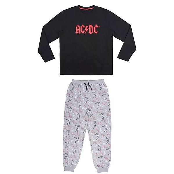 Cerda Group Acdc Lange Pyjama L Black günstig online kaufen