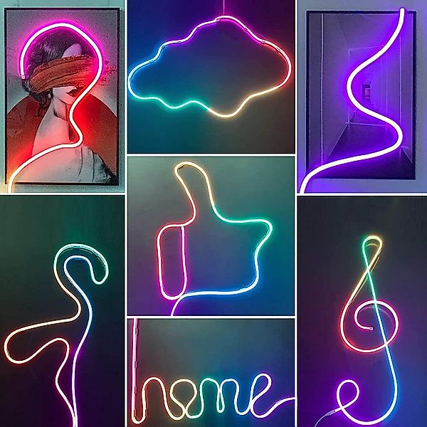 MUPOO LED Dekolicht Neon LED Strip, günstig online kaufen