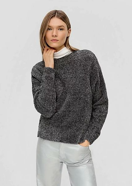 s.Oliver Strickpullover Strickpulli aus Effektgarn Glitzergarn günstig online kaufen