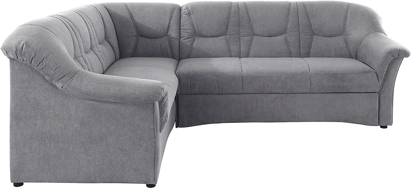 DOMO collection Ecksofa "Sarafina zeitlos&bequem, optional mit Federkern, B günstig online kaufen