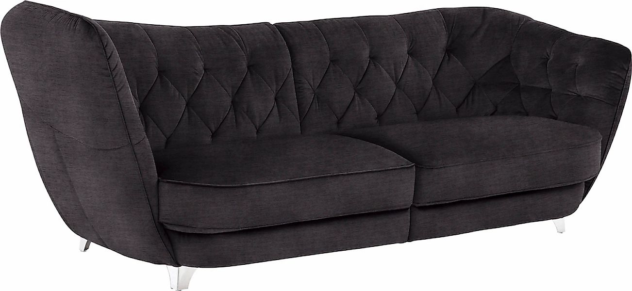 Leonique Big-Sofa "Retro", stylischer Hochlehner günstig online kaufen