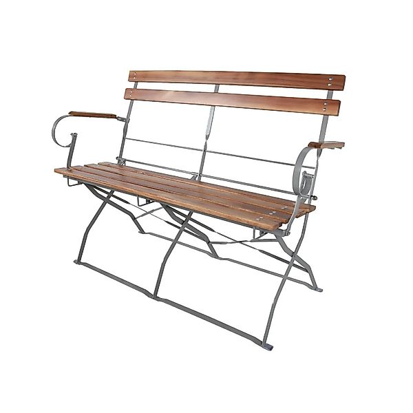 Lex Biergartenbank Gartenbank Holzbank Biergartenmöbel Klappbar Akazie  Ban günstig online kaufen