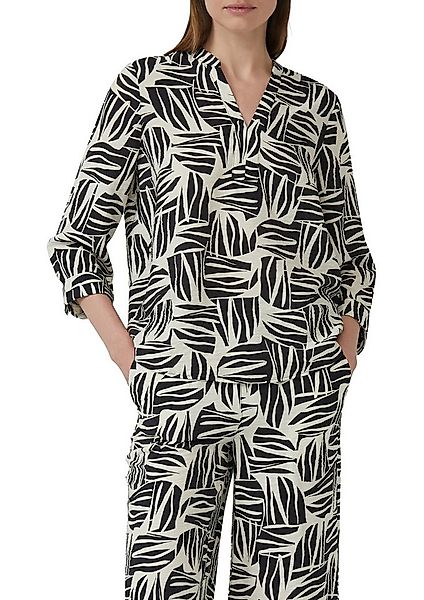 s.Oliver Klassische Bluse mit All-Over Print günstig online kaufen