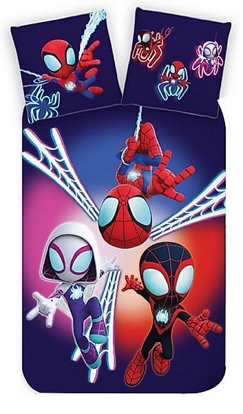 MARVEL Kinderbettwäsche Marvel Spidey Amazing Friends Kinderbettwäsche Ghos günstig online kaufen