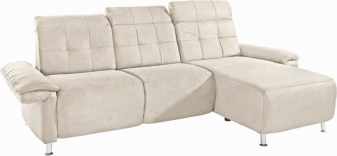 Places of Style Ecksofa »Manhattan L-Form«, 2 Sitze mit elektrischer Relaxf günstig online kaufen