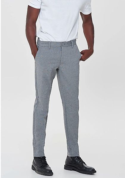 Only & Sons Herren Chino Hose ONSMARK - Slim Fit - Schwarz Grau Blau Grün günstig online kaufen