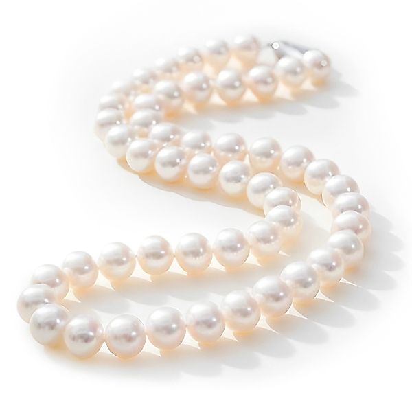 ibettertec Perlenkette 8-9mm Süßwasserperlen Pearls Damen günstig online kaufen