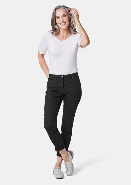 GOLDNER 7/8-Caprijeans Kurzgröße: Schmale Stretchhose BELLA günstig online kaufen