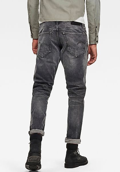 G-Star Herren Jeans 3301 REGULAR TAPERED - Tapered Fit - Grau - Faded Bulli günstig online kaufen