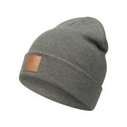 OCCULTO Beanie Leatherpatch Winter Mütze Beanie günstig online kaufen