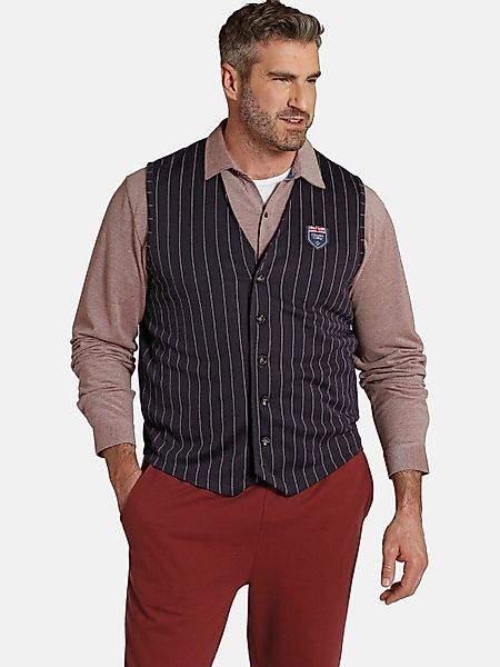 Charles Colby Sweatweste DUKE MERVIN knitterarmes günstig online kaufen