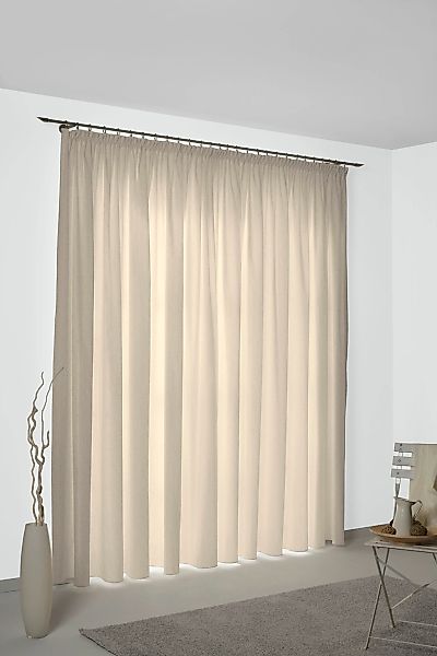 Wirth Vorhang "Torbole" Kräuselband 1 Stk. tlg. günstig online kaufen