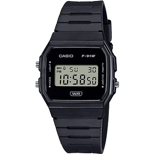 CASIO Quarzuhr Casio F-91WB-1AEF Herrenuhr Timeless collection 35mm 1ATM Ca günstig online kaufen