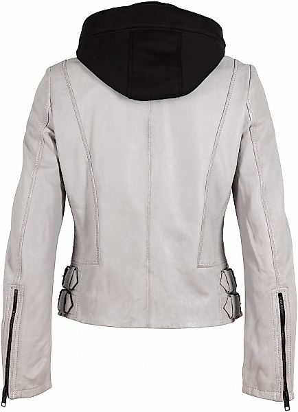 Mauritius Lederjacke "G2WAlya SF" mit Kapuze mit farblichpassender Kapuze, günstig online kaufen