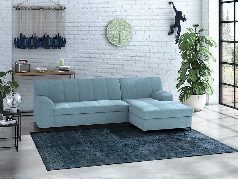 Home affaire Ecksofa "Balme L-Form" Inkl. Zierkissen, wahlweise mit Bettfun günstig online kaufen