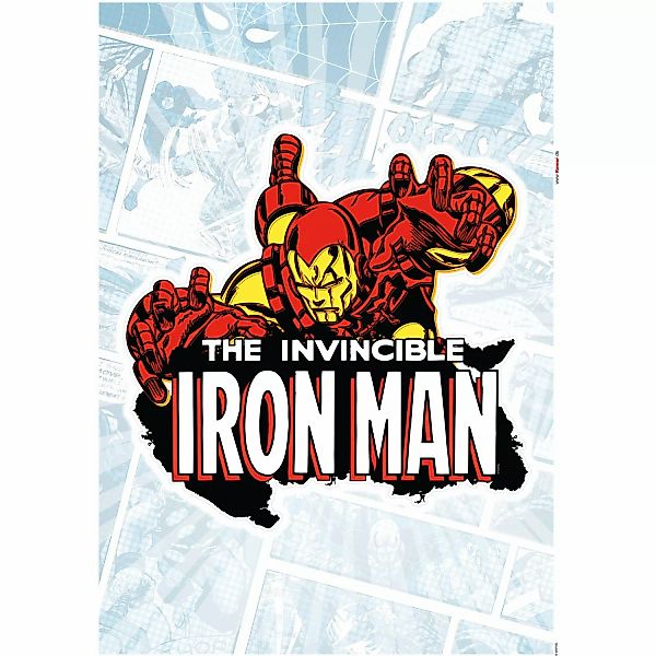 Komar Wandtattoo Iron Man Comic Classic  Iron Man Comic Classic B/L: ca. 50 günstig online kaufen