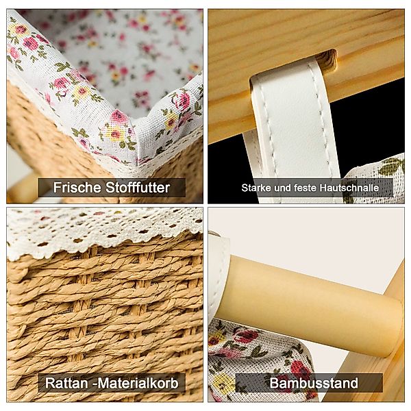 AdelDream Wäschekorb AdealDream Wohnzimmer-Aufbewahrungsregal multifunktion günstig online kaufen