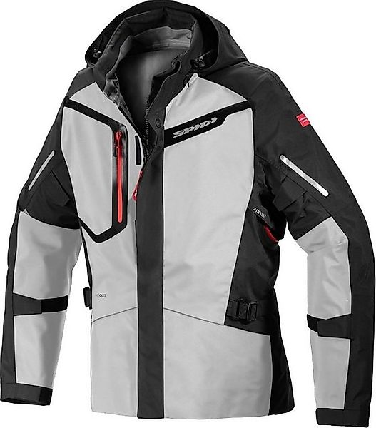 SpiDi Motorradjacke Mission-T Shield H2Out Step-InArmor Motorrad Text günstig online kaufen