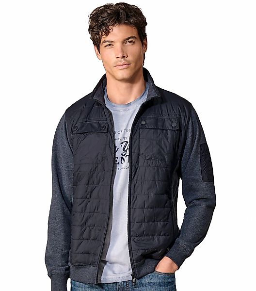 CASAMODA Sweatjacke "CASAMODA Sweatjacke uni" günstig online kaufen