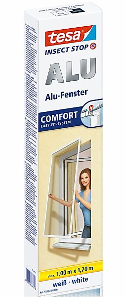 tesa Insektenschutz-Fensterrahmen "Insect Stop ALU Comfort Fliegengitter fü günstig online kaufen