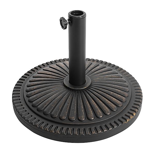 Avestar Betonschirmständer runder Sonnenschirmständer 15 kg, günstig online kaufen